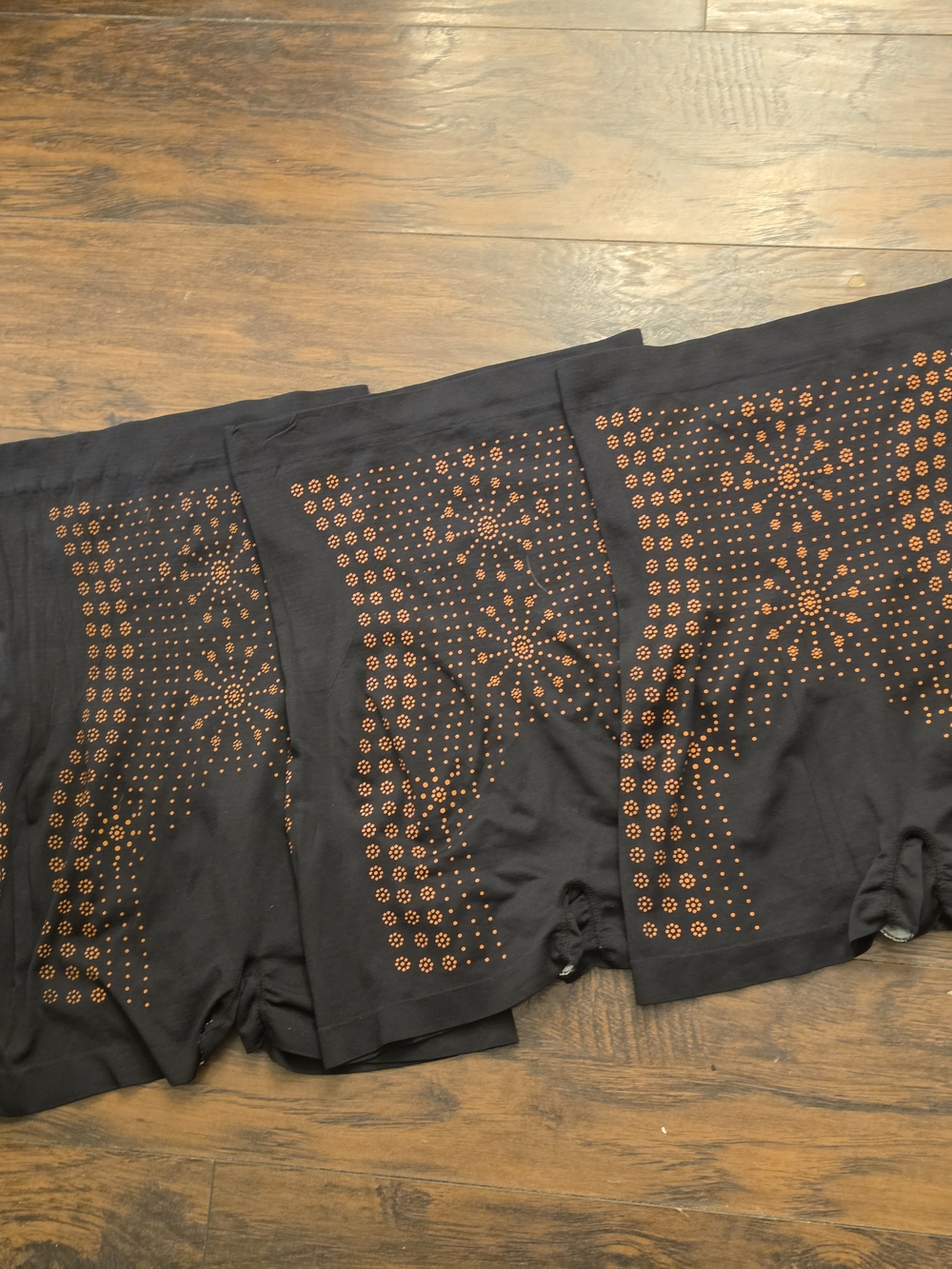 Three Black High-Waist Shapewear Shorts For Under Clothing Size X2. - Picture 2 of 6
